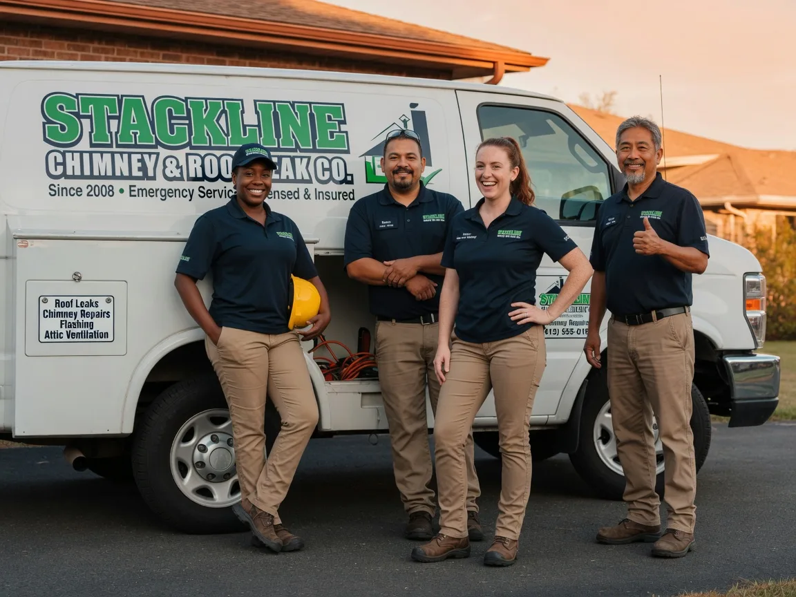 Chimney flashing repair company in Ashton, MD